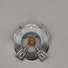 Mizpah Womens Brooch Silver