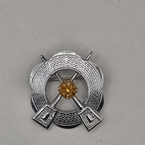 Mizpah womens brooch - mizpah, silver