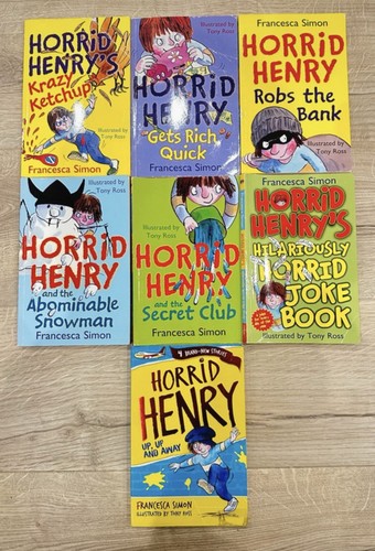 Horrid henry books box set - henry,