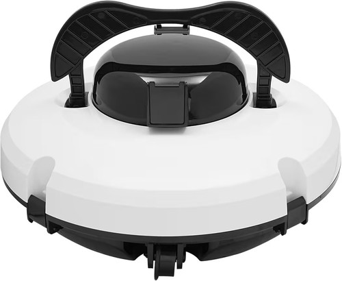 White cordless pool robot - pool,