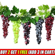 Artificial Plant Fruit Grape Fake Fruits Decor Food Lifelike Office Party Home