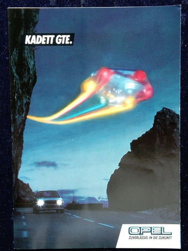 Opel kadett gte brochure - opel,