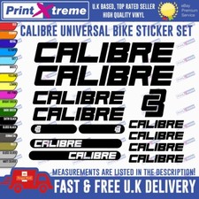 CALIBRE BIKES Decal Stickers