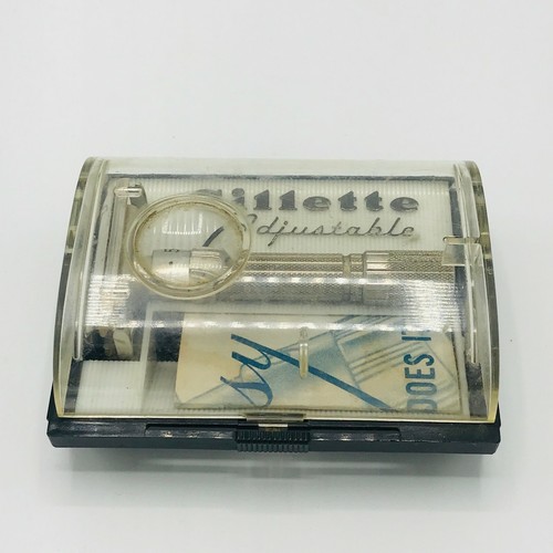 Gillette adjustable safety - gillette,