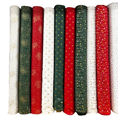Traditional christmas fabric - traditional,