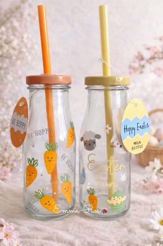 Set kids easter glass - 🐰set,