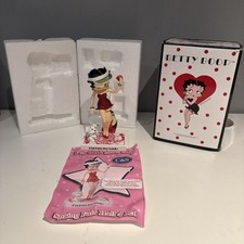 Betty Boop w/ Pudgy "Here For Luck" Figurine 2006 Westland Giftware #6789 RARE