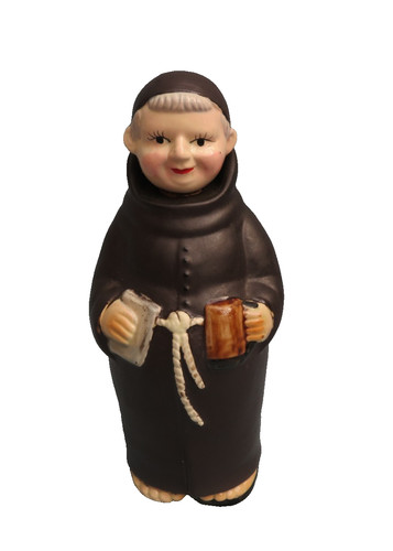 Vintage ceramic monk - ceramic, drinks