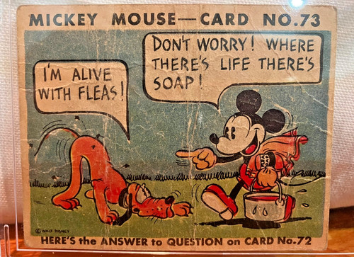 Vintage mickey mouse - mouse, bubble