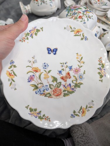 Aynsley cottage garden plate - aynsley,