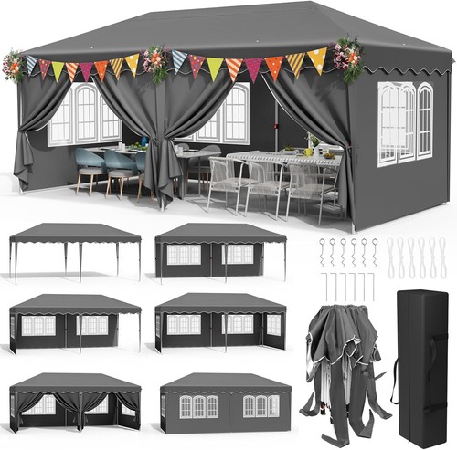 3x6m heavy duty gazebo - heavy,