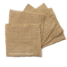 JUTE HESSIAN FABRIC squares