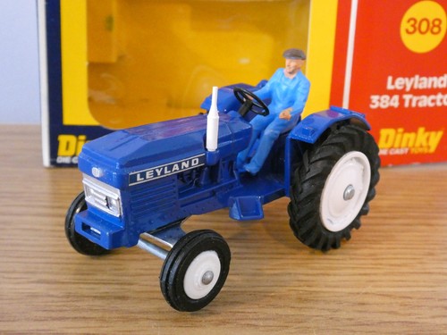 Dinky toys leyland 384 blue - toys,