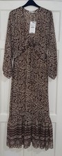 ZARA BROWN PAISLEY FLORAL