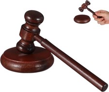 Veemoon Wooden Gavel with