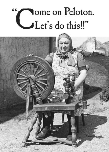 Funny peloton spinning wheel - spinning,