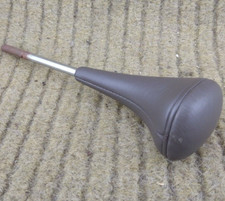 Genuine Mercedes Beige Brown Leather Gear Stick Knob W126 W124 S E Class R129 SL