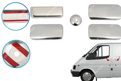 Pcs chrome doors handle - 5,