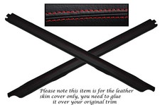 RED STITCH 2X DOOR SILL TRIM