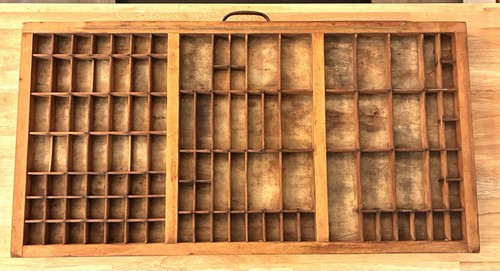 Vintage wooden printers - vintage,