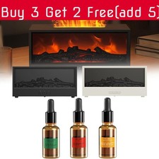 Crossborder Fireplace Aromatherapy Machine With 3d Flame Usb Rechargeable For