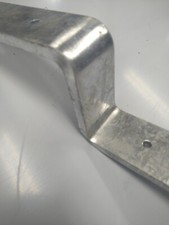 BARRICADE Brackets 1 Pr  8mm Thick Security Stable Door Security 75mm Galvanised