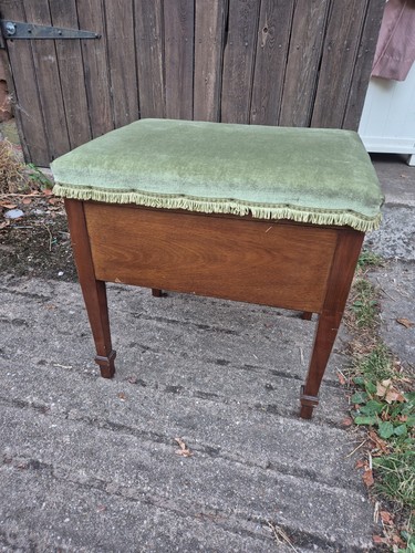 Edwardian mahogany piano - mahogany,