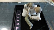 WILLOW TREE NEW LIFE DEMDACO SUSAN LORDI 2000 MOTHER FATHER BABY FIGURINE