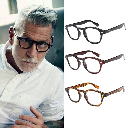 Retro round clear lens - clear,