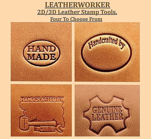 Leather craft stamp - leather,