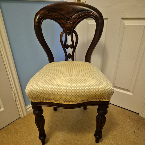 Mahogany balloon back - mahogany,