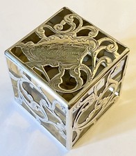 Rare Antique Silver Scroll