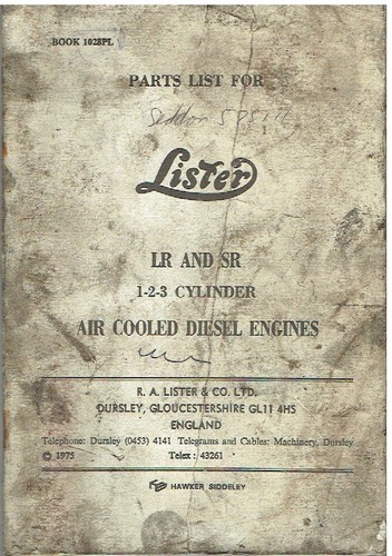 Lister 1 2 3 cyl - &,