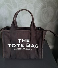 Marc Jacobs The Tote Bag Black Canvas No Shoulder/Crossover Body Strap