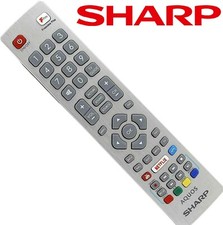 Genuine Sharp Aquos SHWRMC0121 TV Remote Control with Netflix YouTube FPlay APPs