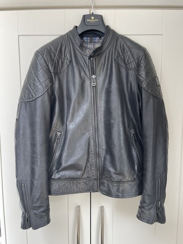 Belstaff outlaw leather jacket - belstaff,