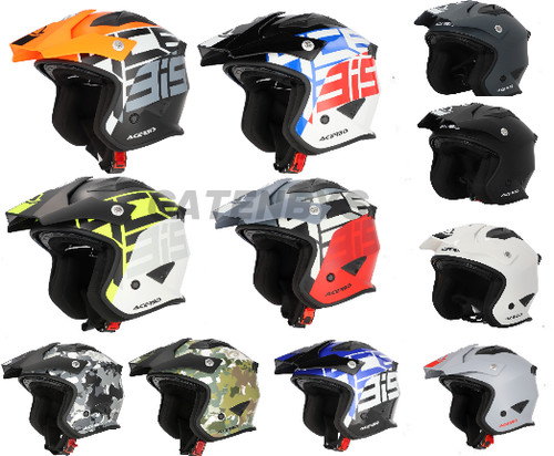 New acerbis trials helmet - new,
