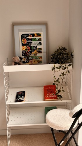 String shelving system shoes - string,