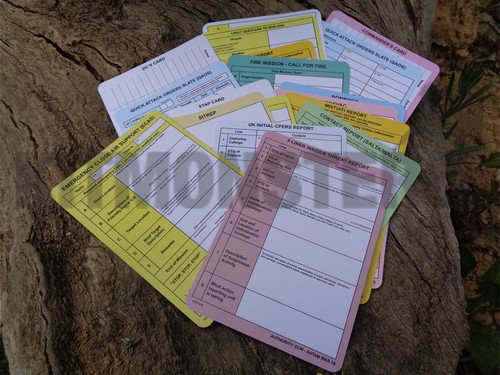 Commanders aide memoire - 21,