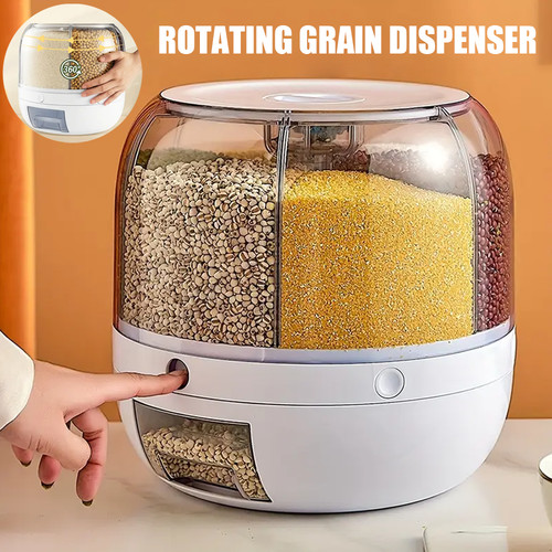 Rotatable food sealed storage - food,