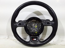 2013 AUDI A6 STEERING WHEEL SLINE LEATHER 8X0419091M GENUINE *FAST SHIPPING