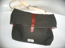 JOULES Brown Canvas Fold Over