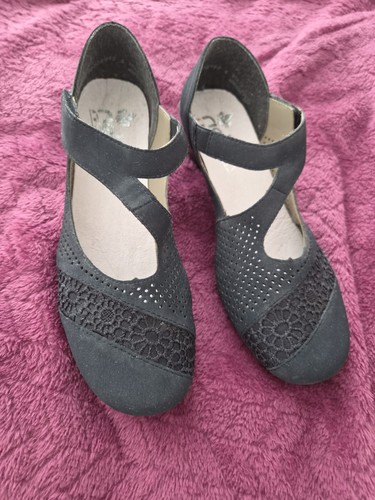Womens rieker shoes - womens, blue