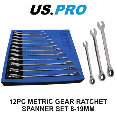Pro 12pc metric gear - us,