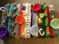 HAND KNITTED SENSORY TWIDDLE