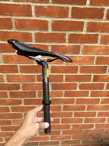 Carbon fibre bike seat - seat, with
