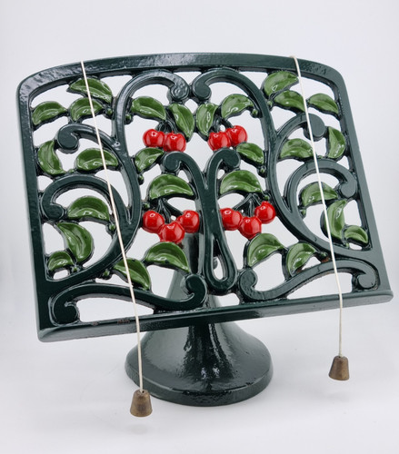 Cast iron book stand - iron,