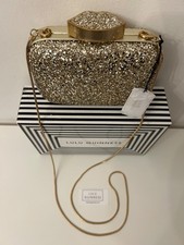 Lulu Guinness Gold Glitter