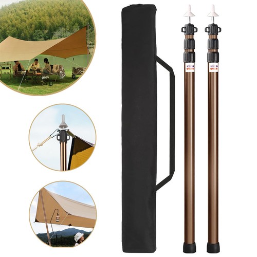 Telescopic tarp poles set - tarp,