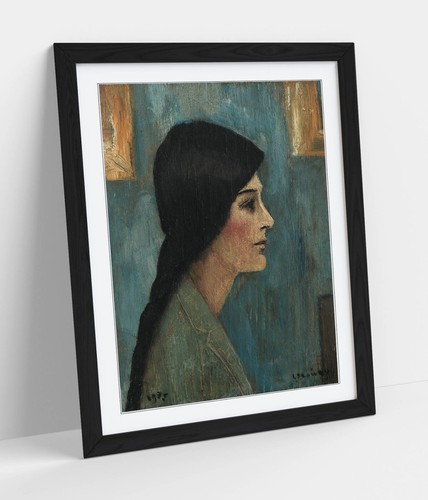 Lowry portrait of ann - lowry,,